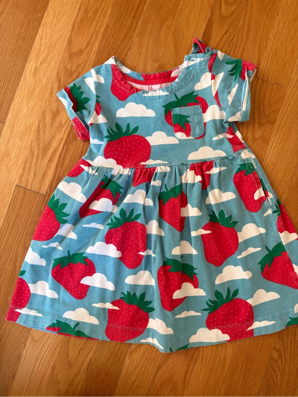Set of 3 Mini Boden Cotton Dresses, size 3-4 - Picture 2 of 4